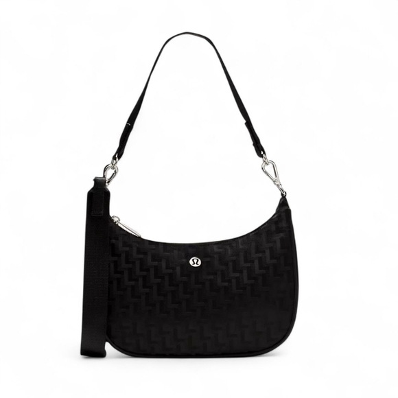 Lululemon City Essentials Shoulder Bag 3LL Monogram Jacquard NEW - Picture 1 of 4